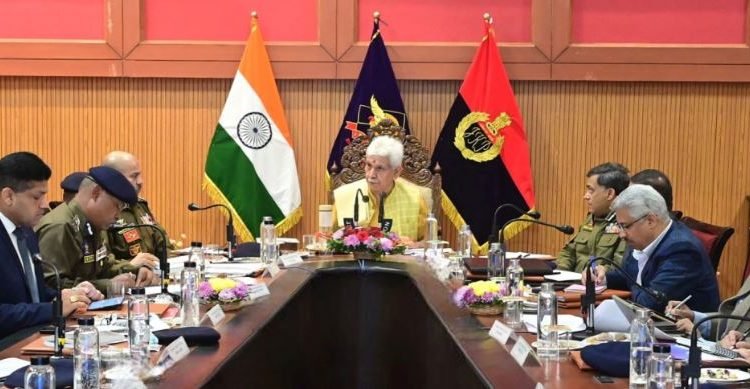 Lieutenant Governor chairs high-level review meeting on security scenario in Jammu Division