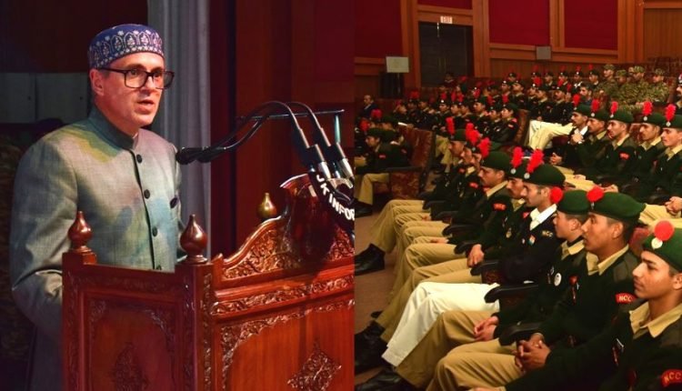 CM Omar Abdullah hails NCC cadets for showcasing J&K’s pride and discipline at national stage