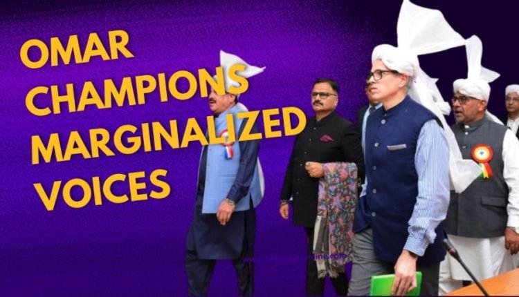 OMAR CHAMPIONS MARGINALIZED VOICES