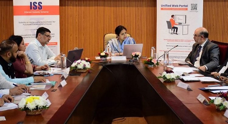 Commissioner Secretary HUDD chairs meeting on Interest Subsidy Scheme under PMAY-Urban 2.0