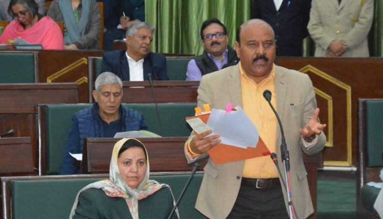 Budget Session 2025 : DPR for Keran -Jumgund tunnel to be prepared, taken up with MORTH : Deputy Chief Minister