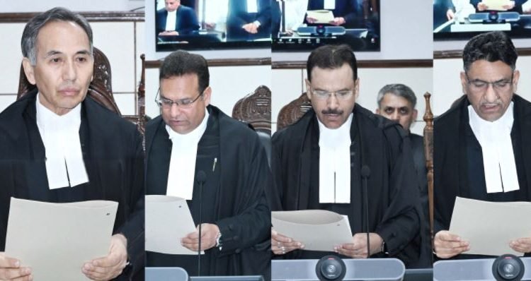 Chief Justice administers oath of office to Additional Judges as Judges