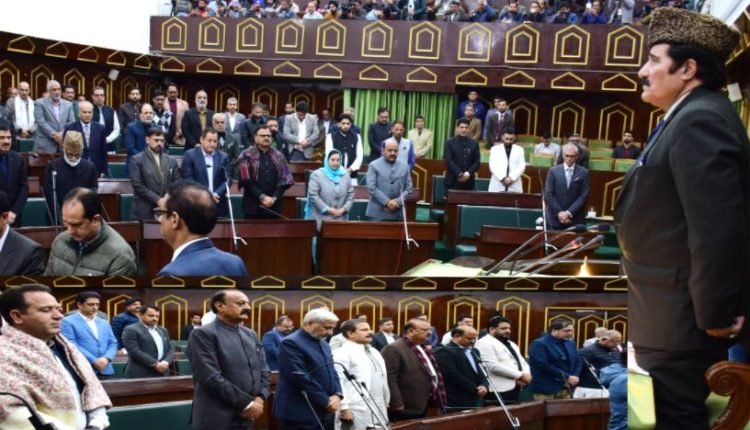 Budget Session 2025: Legislative Assembly pays glowing tributes to former PM, legislators