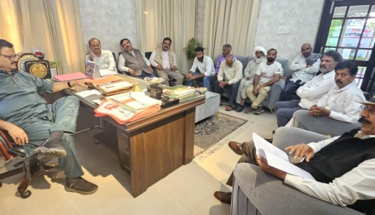 SC/ST/OBC delegation meets Tribal Affairs Minister Javed Ahmed Rana