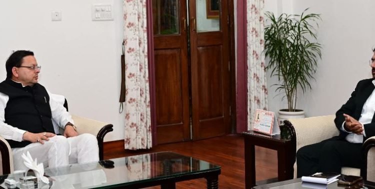 Satish Sharma meets Uttrakhand CM, discusses issues of J&K students, business community following Pahalgam attack