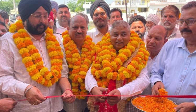 Development of community infrastructure essential for empowering villages: Sat Sharma