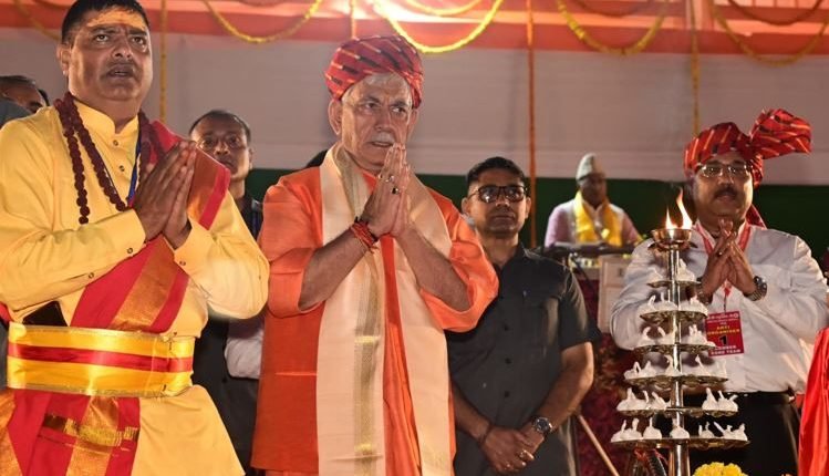 It is a cultural idea and spiritual flow and with beginning of Aarti at Tawi Riverfront, efforts are being made to awaken our ancient culture: LG