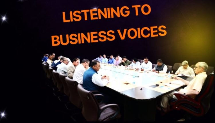 LISTENING TO BUSINESS VOICES