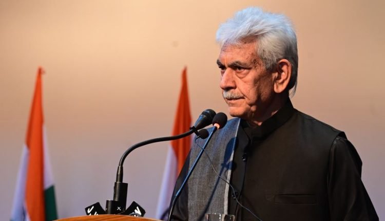 It is our collective responsibility to safeguard the social harmony and boost the morale of our Brave soldiers: LG Sinha