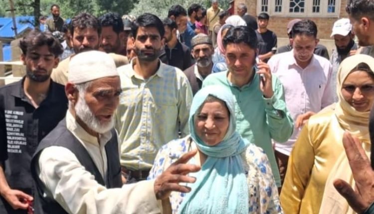 Sakeena Itoo conducts extensive tour of DH Pora Constituency