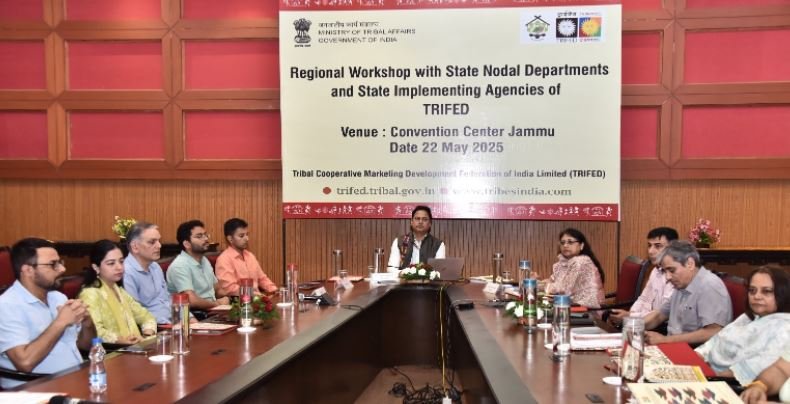 National Workshop in Jammu Focuses on Empowering Tribals Through Flagship Schemes and VDVKs