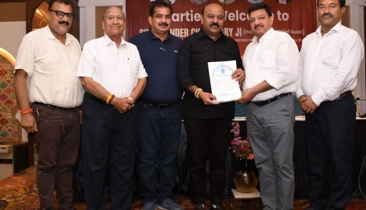 Chamber Leaders Urge Dy. CM to Fast-Track Tourism and Industrial Revival Projects in Jammu Region