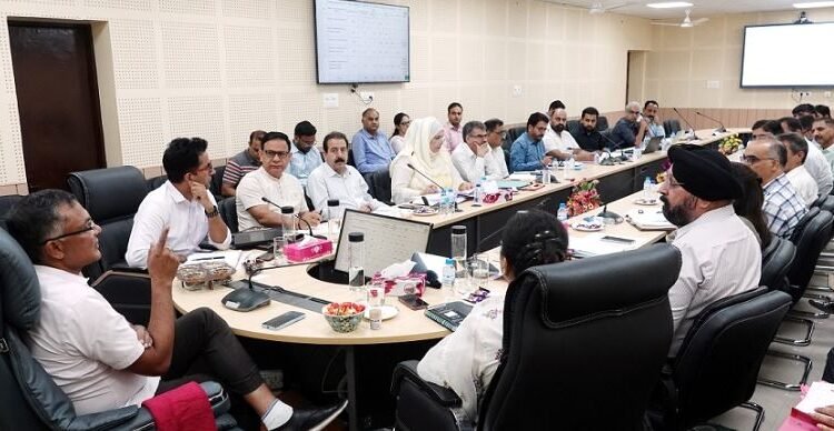 Principal Secretary APD reviews progress on major schemes of Animal Husbandry department in Jammu division