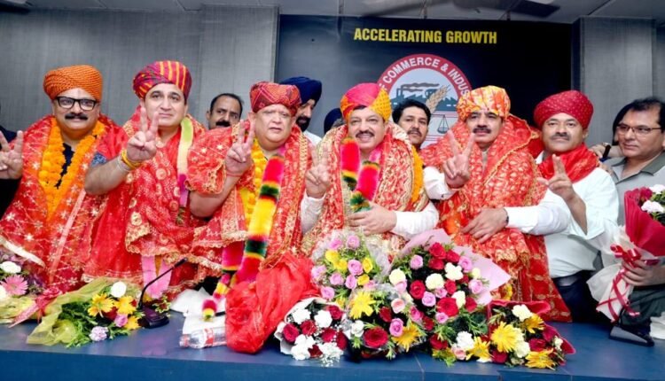 Newly Elected CCI Office Bearers Assume Charge Amid Grand Felicitation Ceremony in Jammu