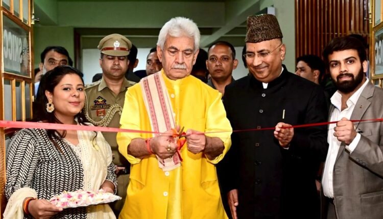 Bharat Sanrachna J&K 2025 Kicks Off as LG Sinha Opens Three-Day Mega Outreach Expo in Srinagar