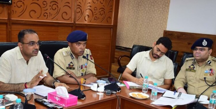 Div Com, IGP review arrangements for celebration of Independence Day-2025 in Jammu Division
