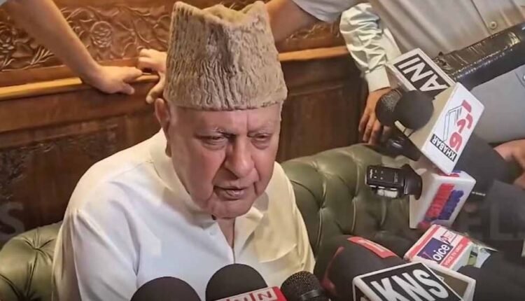 Terrorism Will Never Prevail: Farooq Abdullah on the Neutralization of Pahalgam Attack Perpetrators