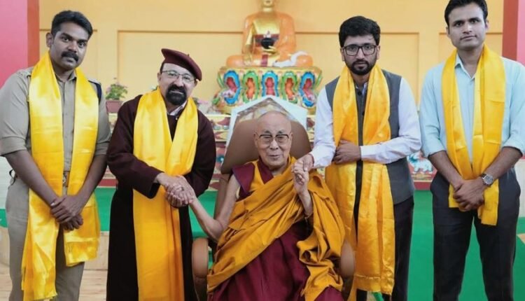 CEC Dr. Mohd Jaffer Akhoon Meets His Holiness the 14th Dalai Lama at Karsha Photang, Zanskar
