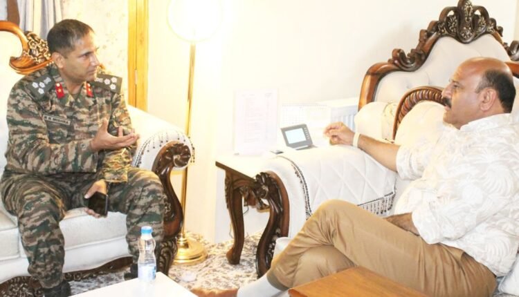 BRO CE calls on Dy CM; discusses road infra in Jammu province