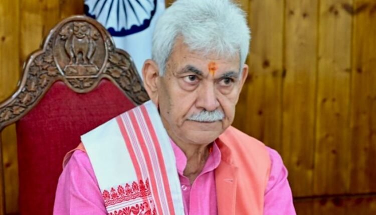 Lieutenant Governor Launches Web Portal to Fast-Track Relief for Terror Victim Families in J&K