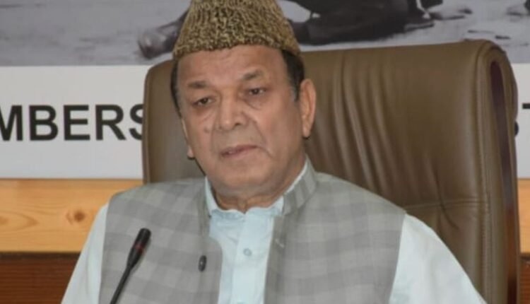Speaker chairs High Level Apex Committee meet at Srinagar, reviews NeVA implementation