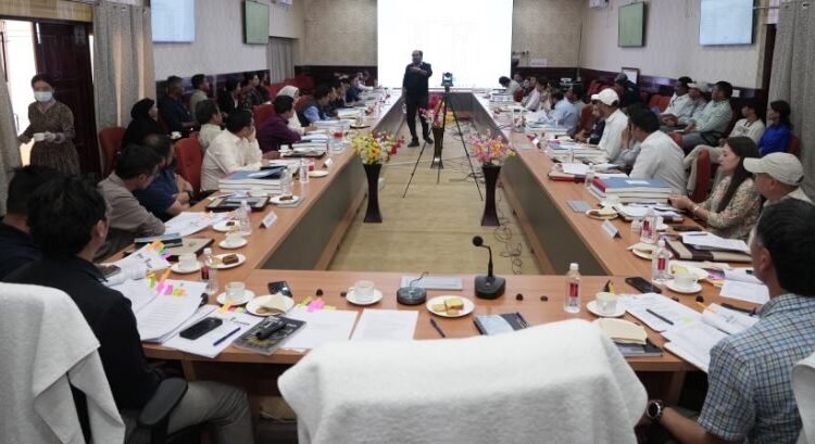 Dr Pawan Kotwal, Chief Secretary Ladakh, reviews referral of vacancies to recruiting boards
