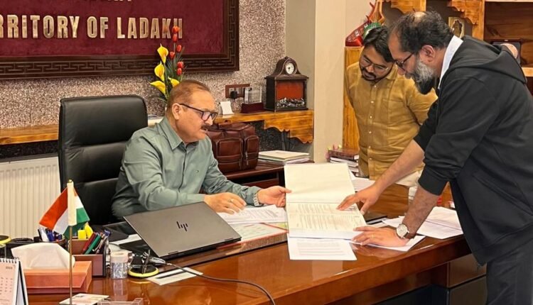 Dr. Pawan Kotwal, Chief Secretary Ladakh, reviews referral of vacancies to Recruiting Boards