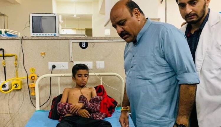 Dy CM visits relief camp, hospitals; assures comprehensive support to cloudburst-hit families