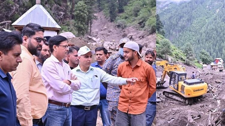 Principal Secretary Home visits Chashoti Kishtwar to oversee rescue efforts after devastating cloudburst