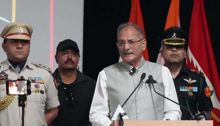 Civil–Military Fusion vital for Ladakh’s Development & Security: LG Kavinder