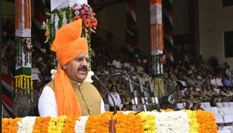 Deputy CM Unfurls Tricolour at MA Stadium, Pledges Inclusive Growth and Youth Empowerment in J&K