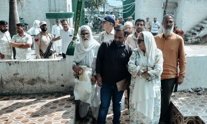 Dr Darakhshan takes stock of ongoing developmental works & facilities at different sites & Sufi shrines in Jammu