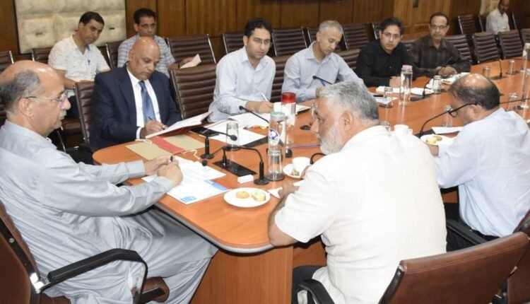 Advisor to CM reviews Wular conservation and development of local tourism