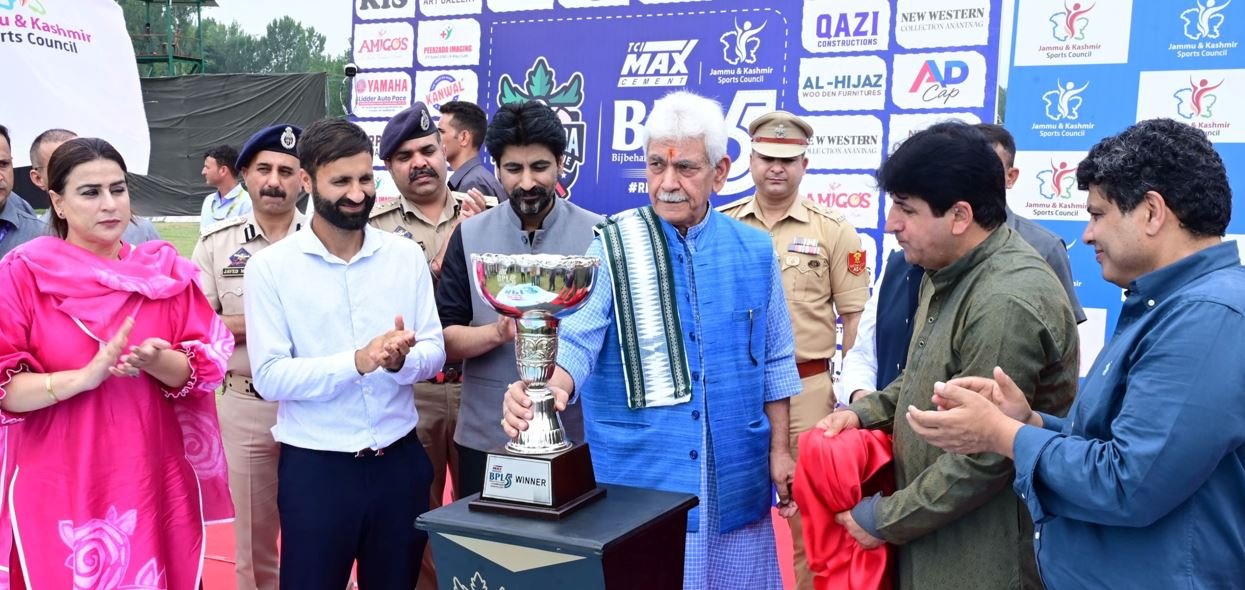J&K UT has made its rightful place in Indian sporting landscape: LG Sinha