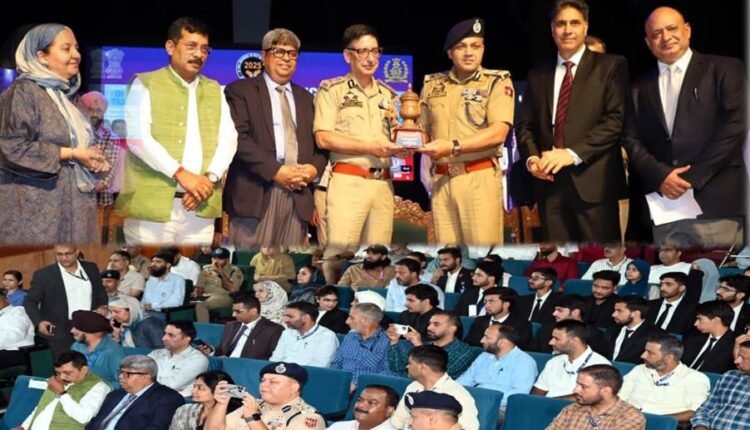 J&K Crime Branch holds conference on Anti Human Tariffing
