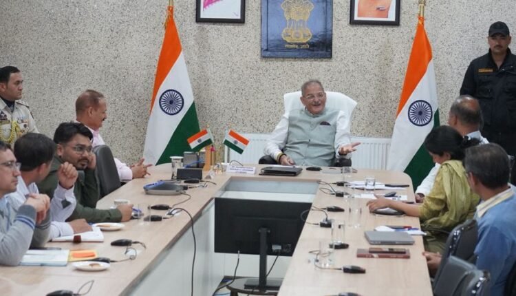 Holistic growth of Ladakh hinges on health, education & tourism: LG Kavinder