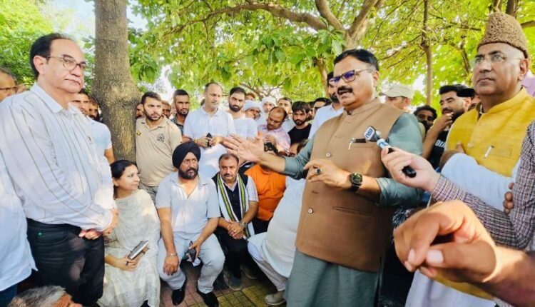 Rana visits flood-affected villages in Jammu;Calls for accelerated relief, restoration efforts