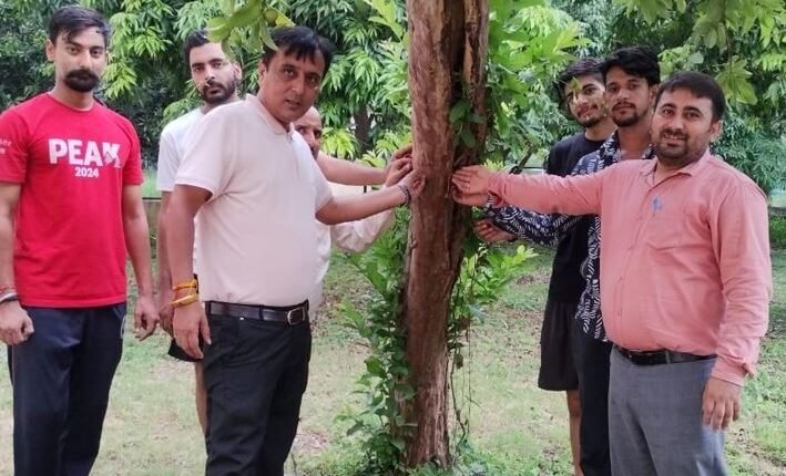 BTSM celebrates Raksha Bandhan by tying rakhi to tree