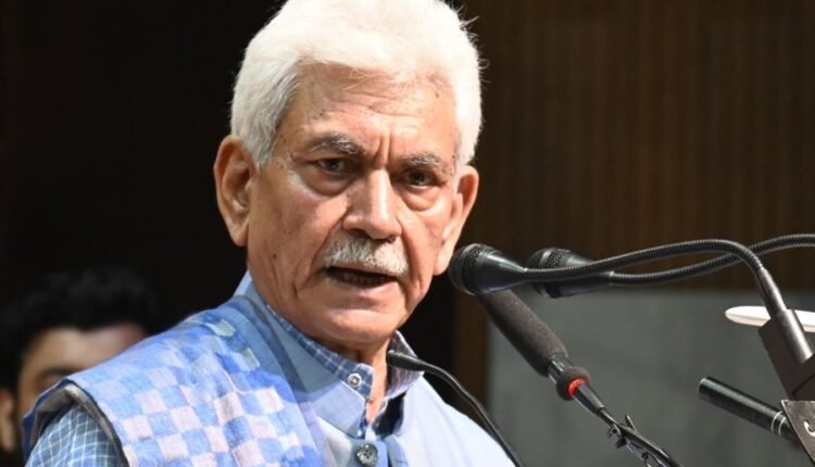 I firmly believe that the right balance of science and sanskar will provide students with the ability to face the challenges of the future: LG Sinha