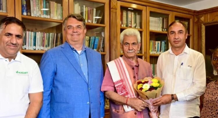 ICRISAT Experts Meet LG Manoj Sinha, Explore Climate-Smart Agriculture Solutions for J&K