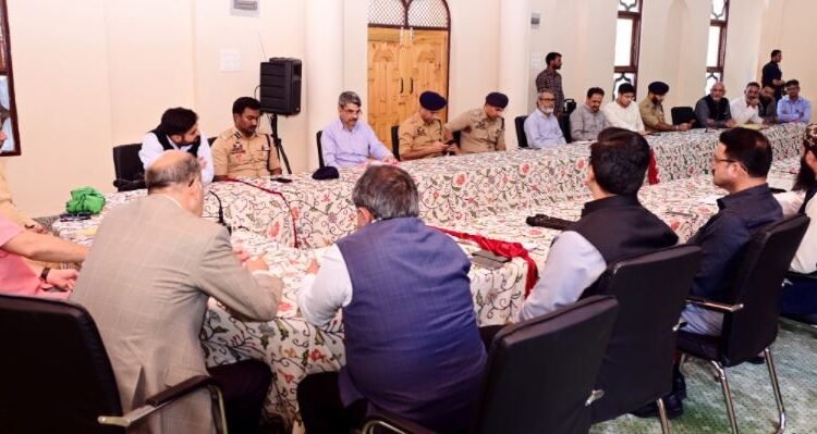 CM Omar Abdullah reviews preparations for Eid-e-Milad-un-Nabi (SAW);CM calls for hassle-free facilities for devotees