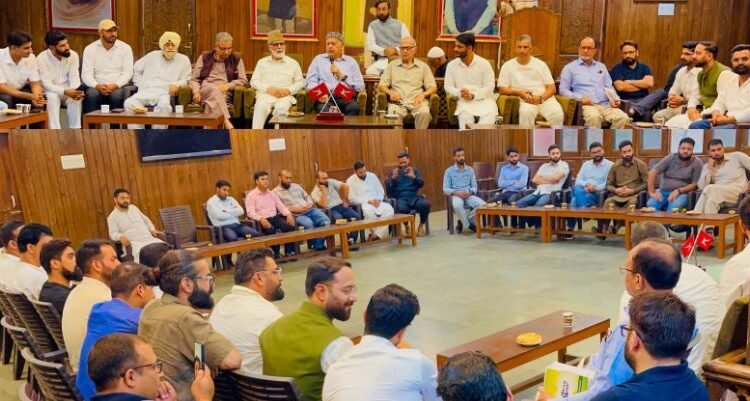 Dr. Farooq Abdullah calls on YNC functionaries to embrace history, integrity, grassroots readiness