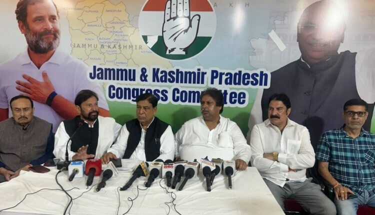 Congress seeks Vaishno Devi probe headed by sitting or retired judge of High Court, also  to enquiry into lapses behind Chashoti tragedy