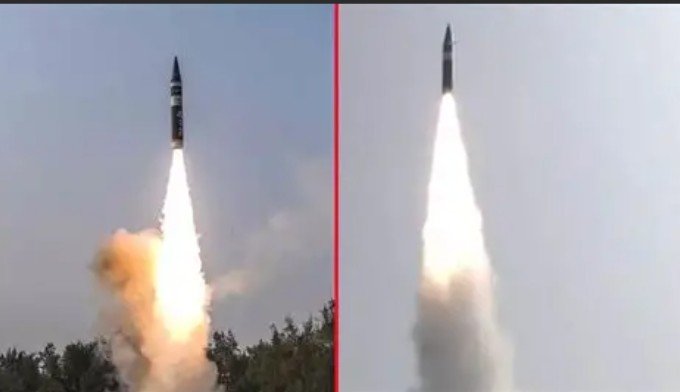 India Successfully Test-Fires Agni-Prime Missile From Rail-Mobile Launcher