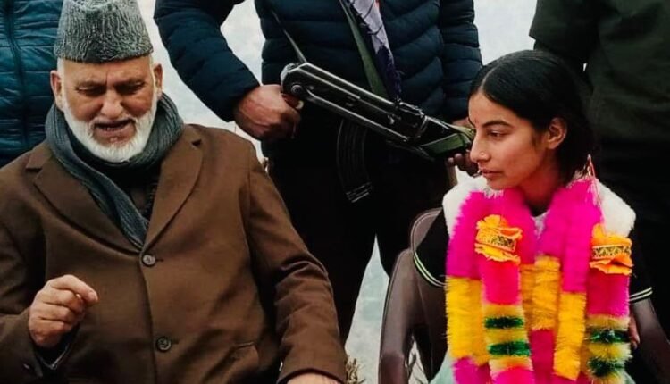 Congress Leader G. M Saroori Congratulates Sheetal Devi on Becoming World Champion at Gwangju 2025