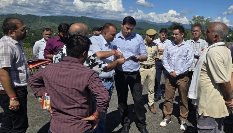 DC Jammu tours Chowki Choura subdivision