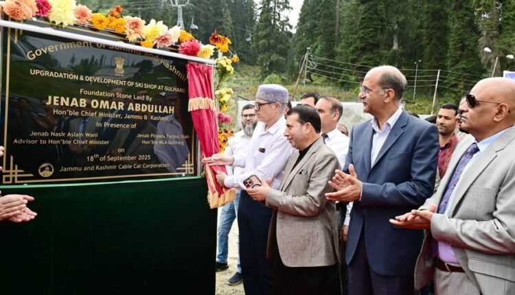 CM Omar Abdullah unveils Gulmarg Convention Centre, Envisions Gulmarg as ‘Asia's Davos’