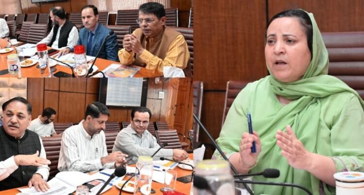 Education minister reviews JKBOSE performance, calls for timely exams, results, and curriculum updates