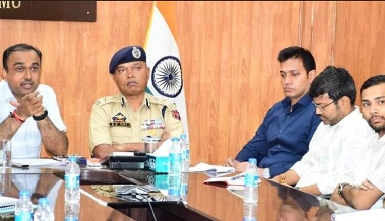 Div Com, IGP review arrangements for forthcoming festivals across Jammu Division