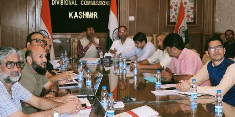 Div Com Kashmir Reviews Comprehensive Flood Mitigation and Jhelum River Management Plan
